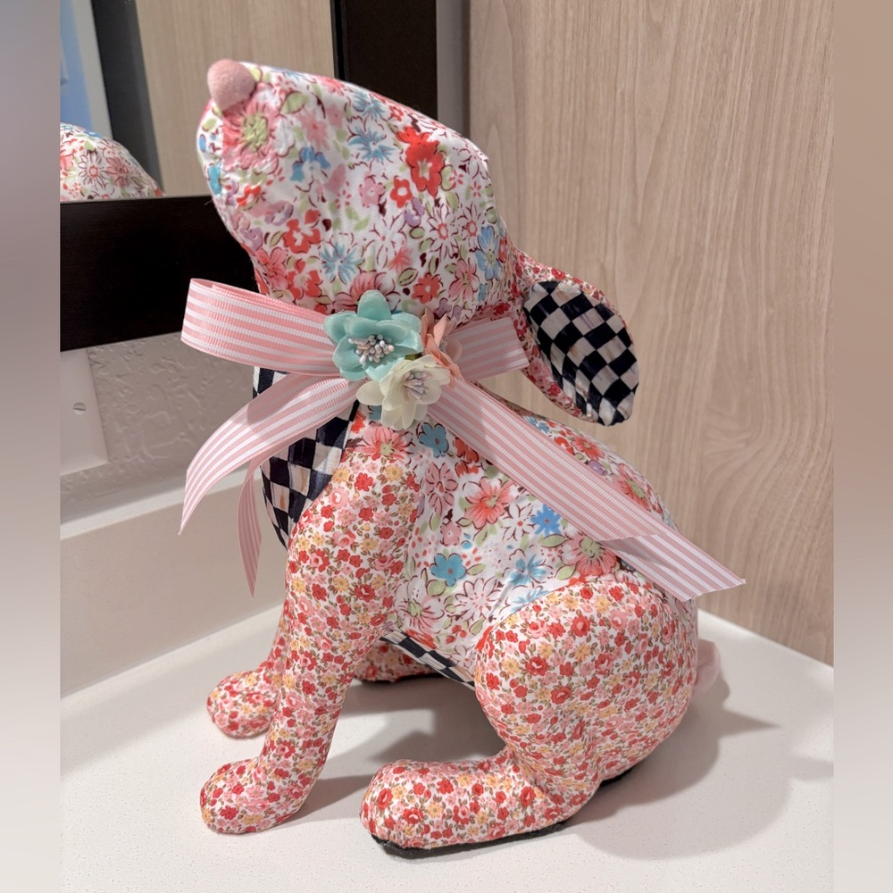 Mackenzie Childs Prairie resting bunny